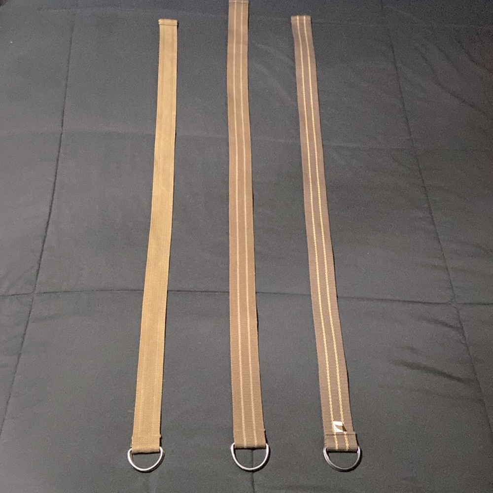 3 belts set